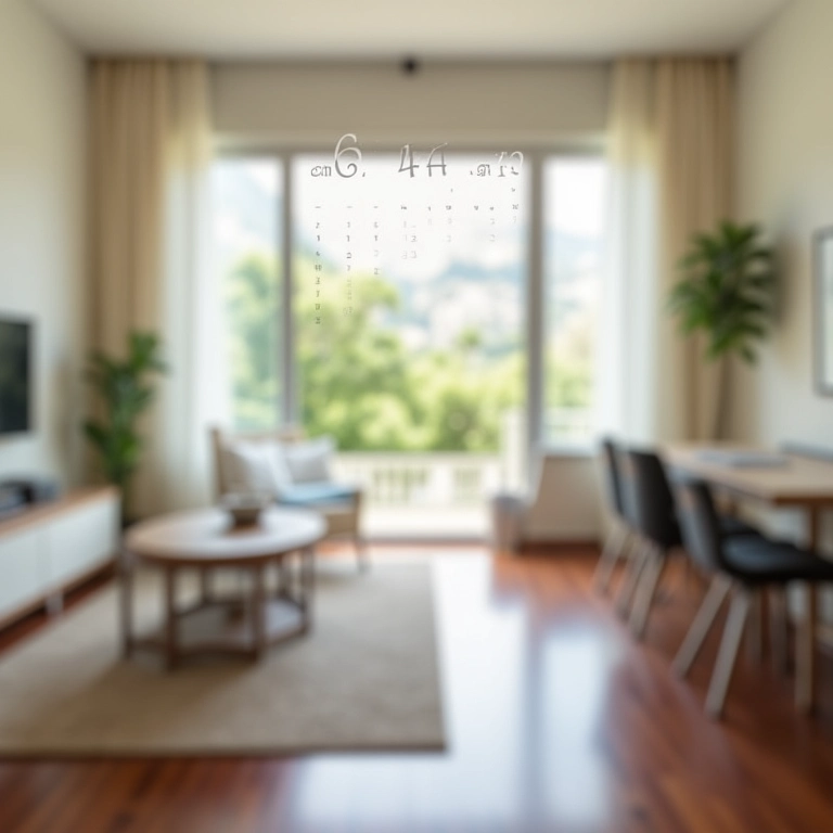 Calendário mostrando meses passando, representando a possibilidade de mudar o regime de bens após o casamento.