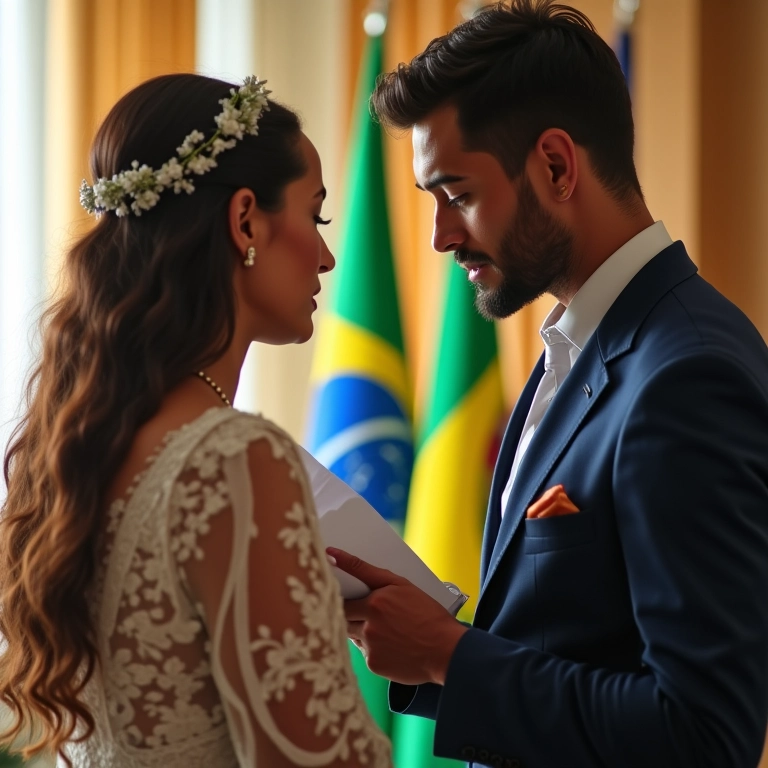 Casamento civil com noivo estrangeiro