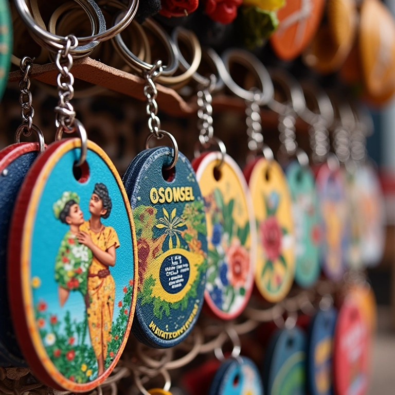 Chaveiros personalizados como lembrancinhas de casamento.