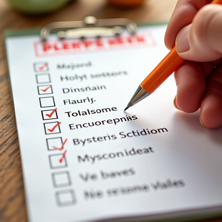Checklist com gêneros musicais e itens essenciais para a festa.