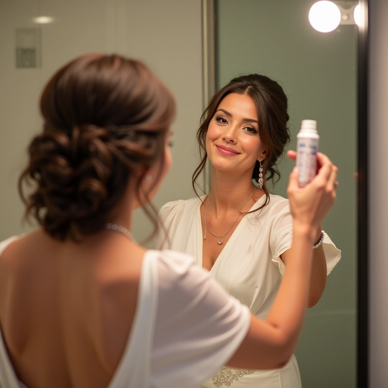 Dicas extras para um penteado impecável: fixação.