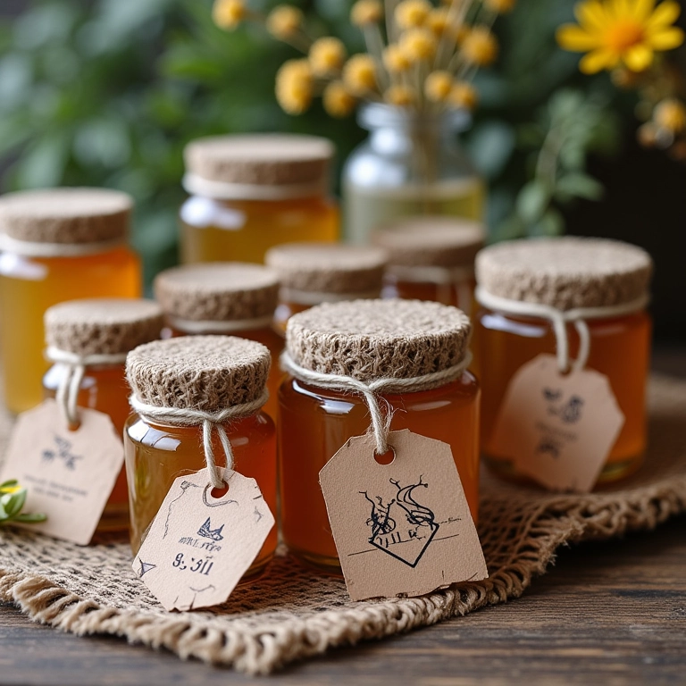 Lembrancinhas especiais para casamento na serra com embalagens naturais.