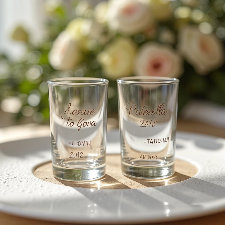 Lembrancinhas personalizadas para os pais no casamento.