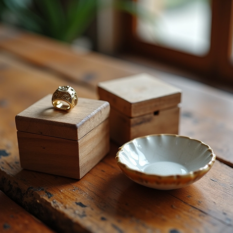 O que é um porta-alianças criativo? Exemplos em estilo rústico brasileiro.