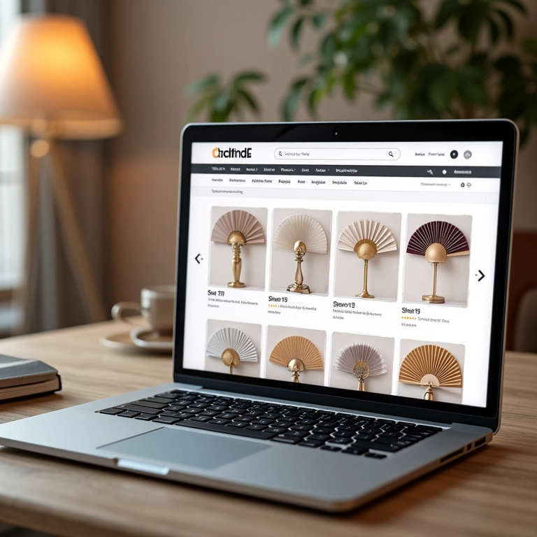 Onde comprar leques para cerimônia ao ar livre.