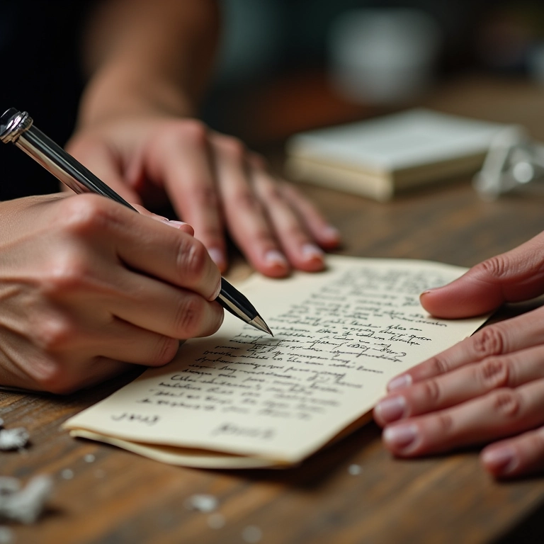 Personalização de lembrancinhas de casamento.