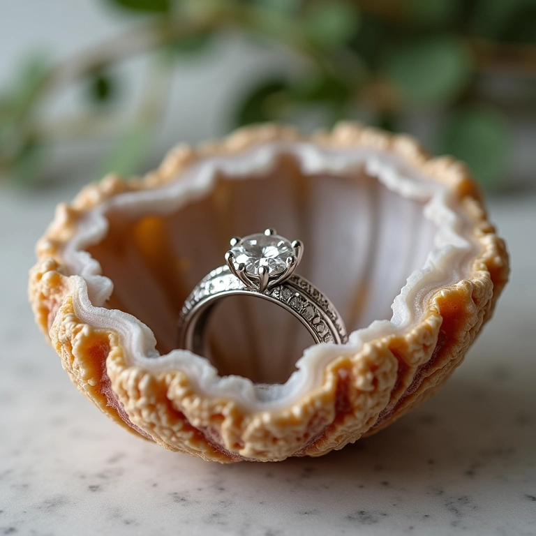 Porta-alianças criativos: alternativas originais à almofada tradicional para casamento.