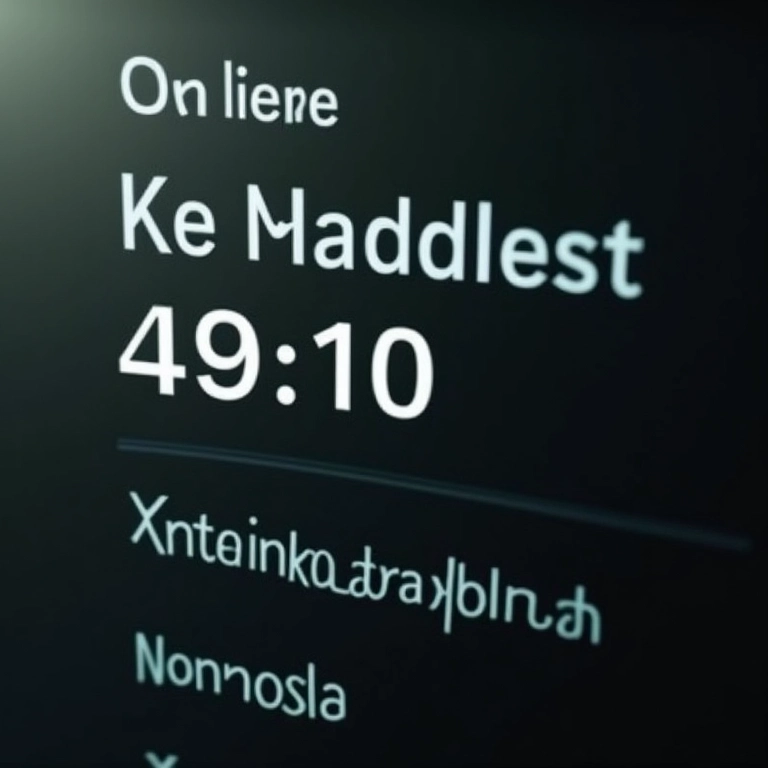 Representação visual de uma playlist com número de músicas e timer.