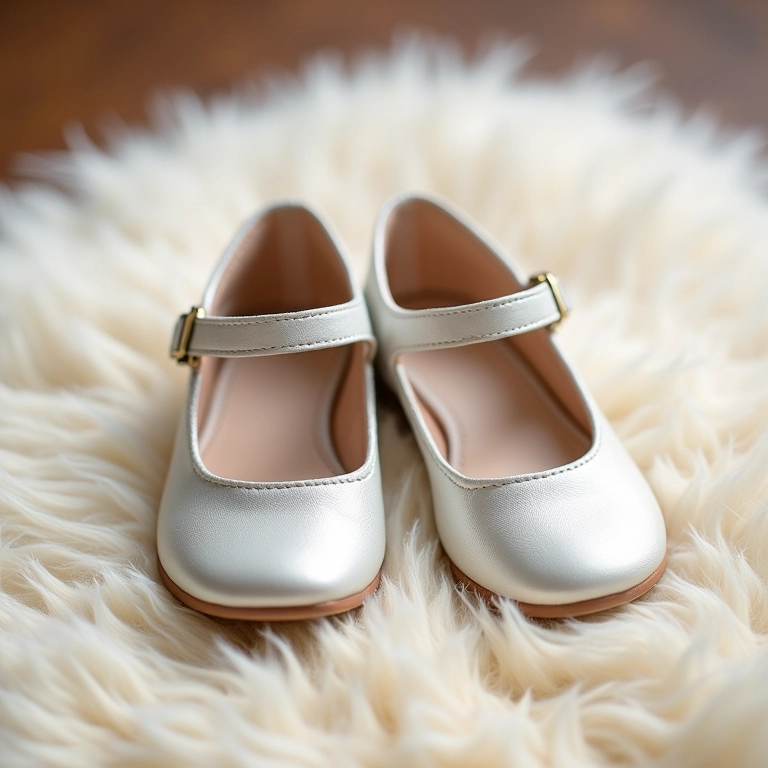 Sapatos confortáveis e elegantes para daminhas e pajens.