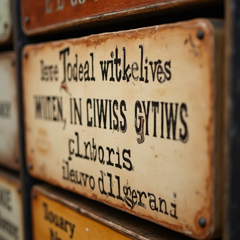 Sinalização clara e elegante dos ingredientes e sabores na estação de risotos.