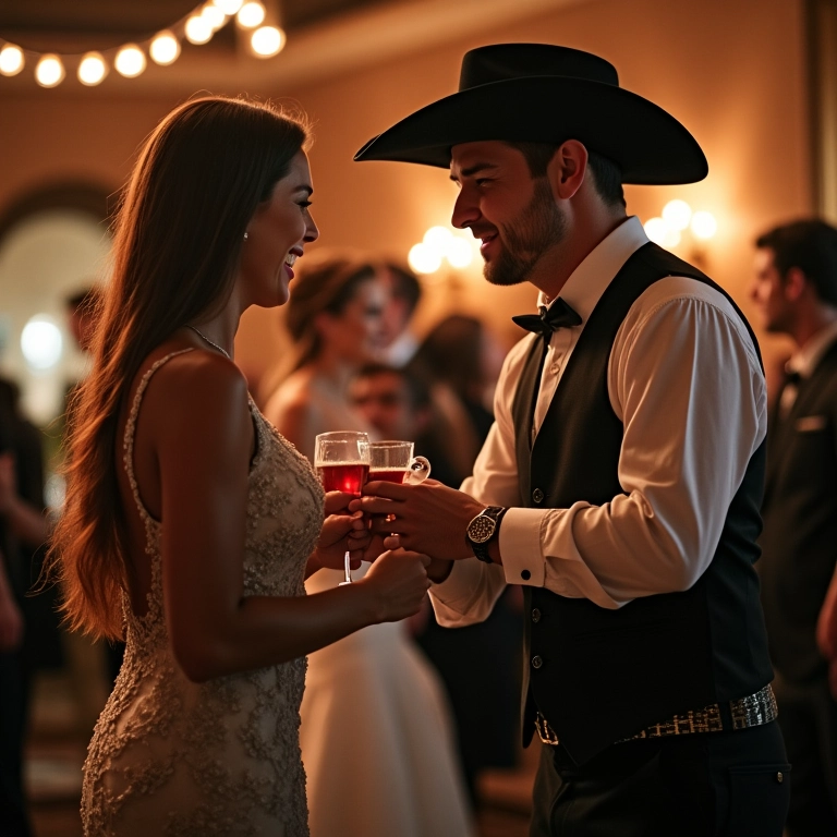 Tequileiros lidando com convidado alcoolizado.