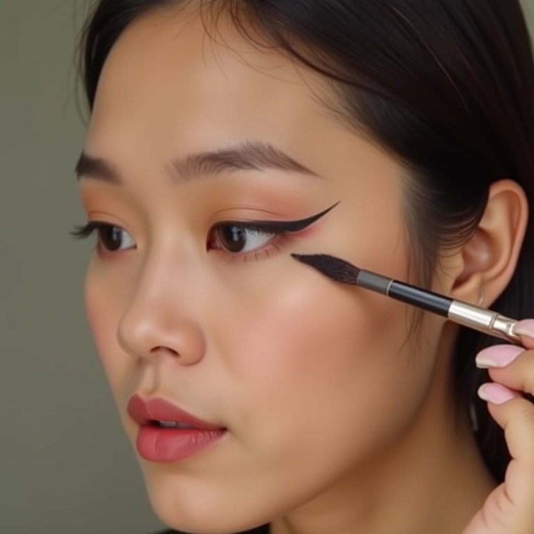 Tutorial de como fazer o delineado gatinho perfeito.