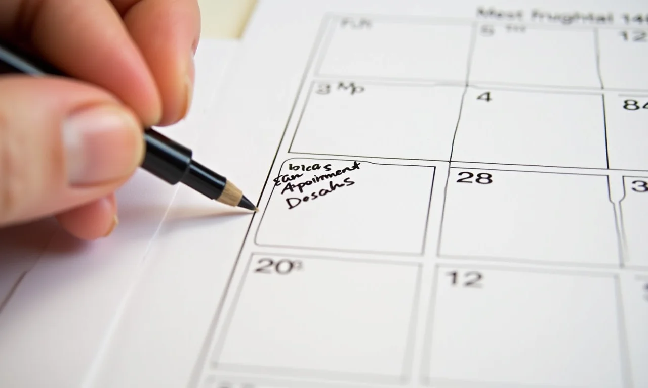 Agendamento do design de sobrancelhas antes do casamento.