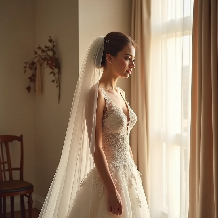 Assessoria de casamento apresentando opções de tecidos.