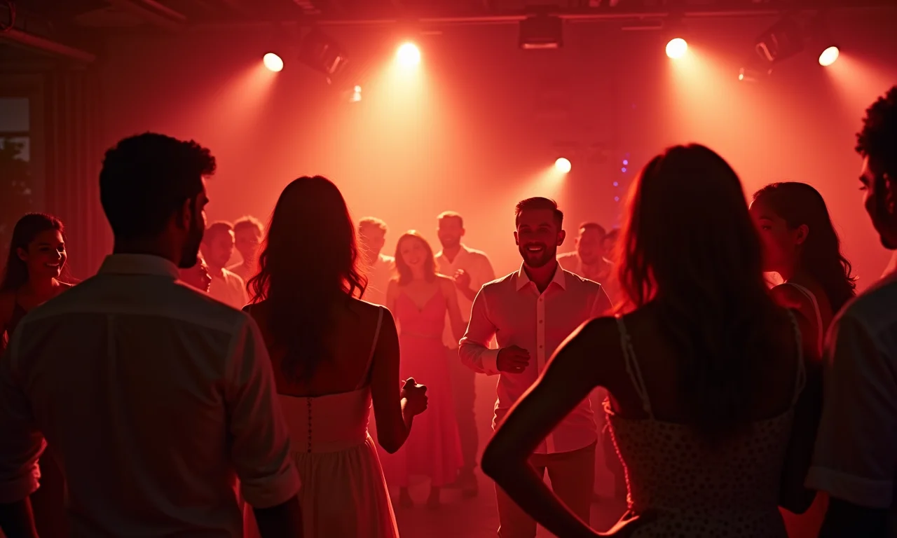 Banda de casamento tocando música animada e econômica com músicos diversos.