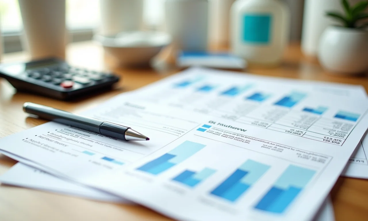 Cálculo dos custos para montar um kit toalete.