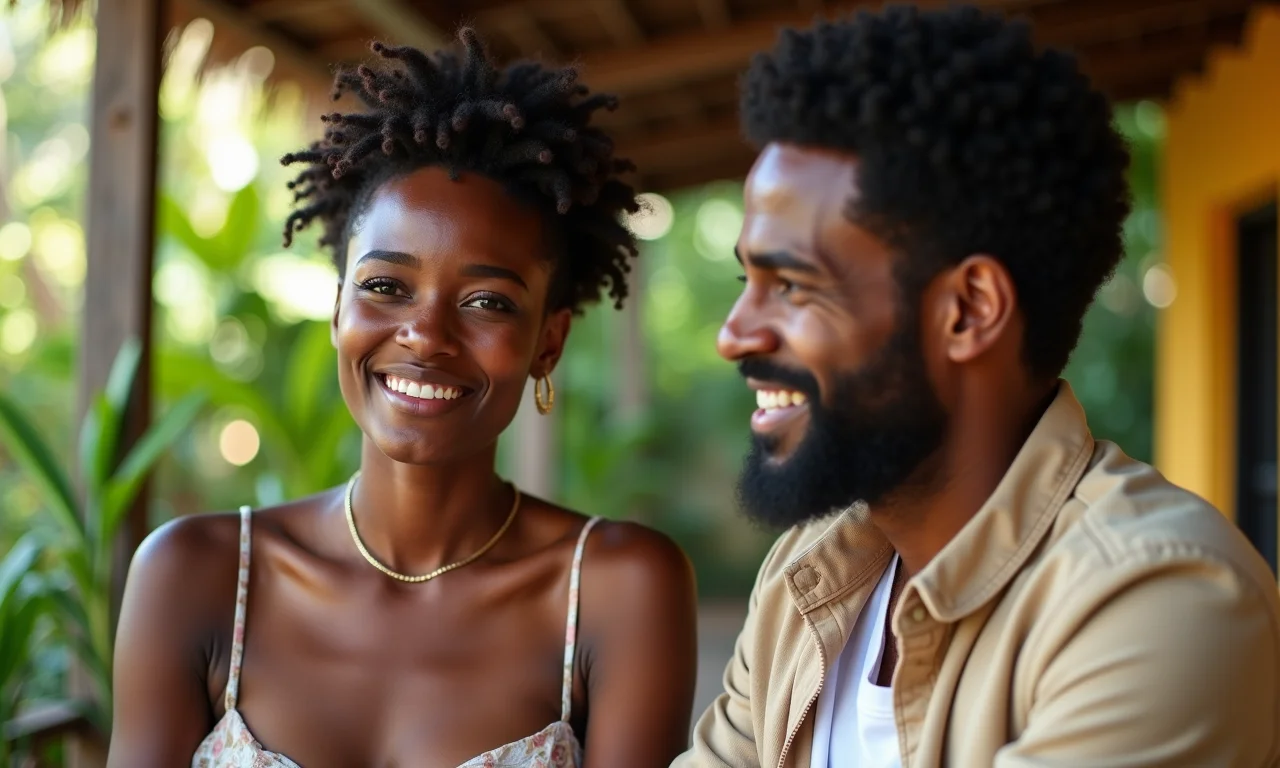 Casal diverso confuso comparando orçamentos muito diferentes de fornecedores.