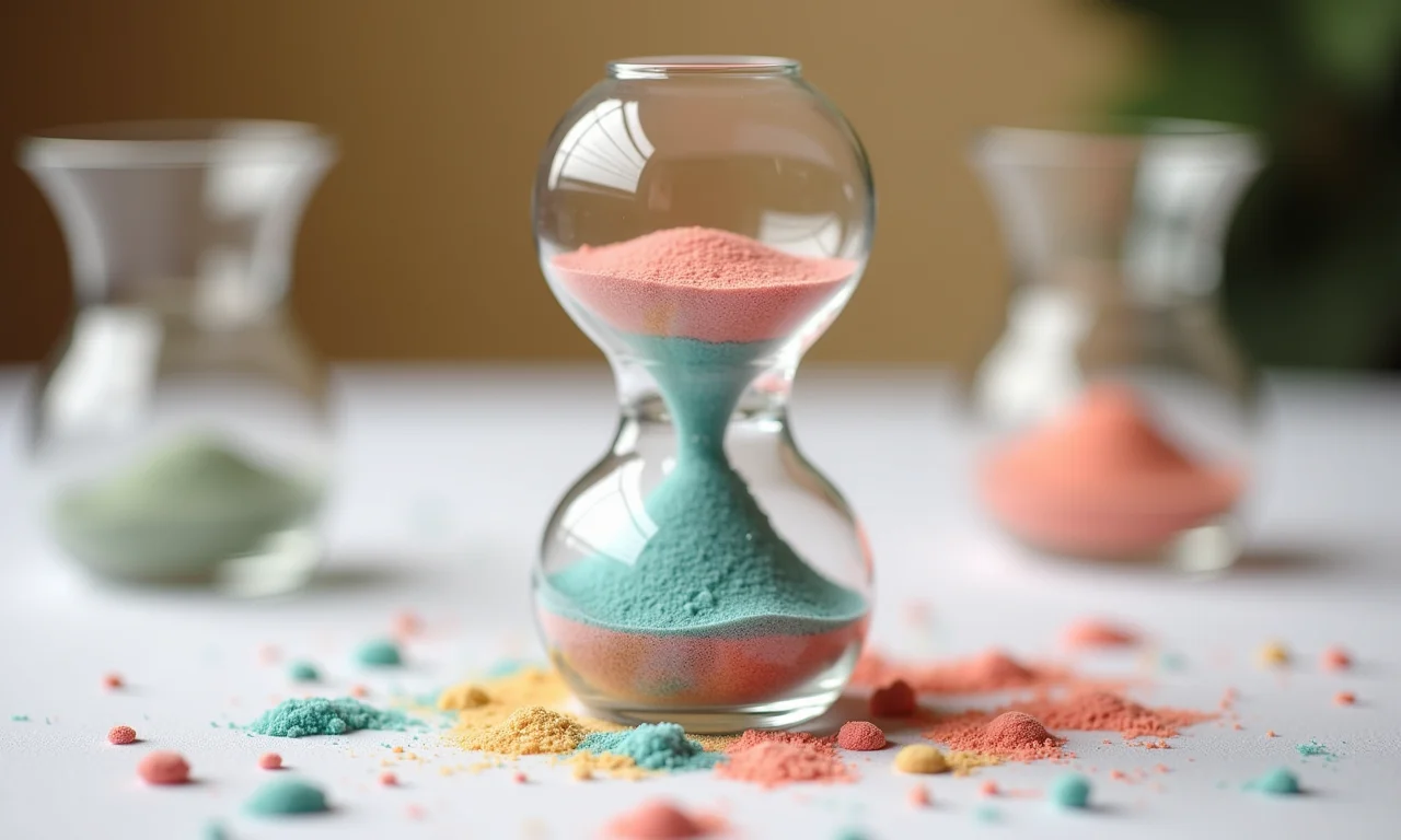 Cerimônia das areias acessível com materiais simples e baratos.