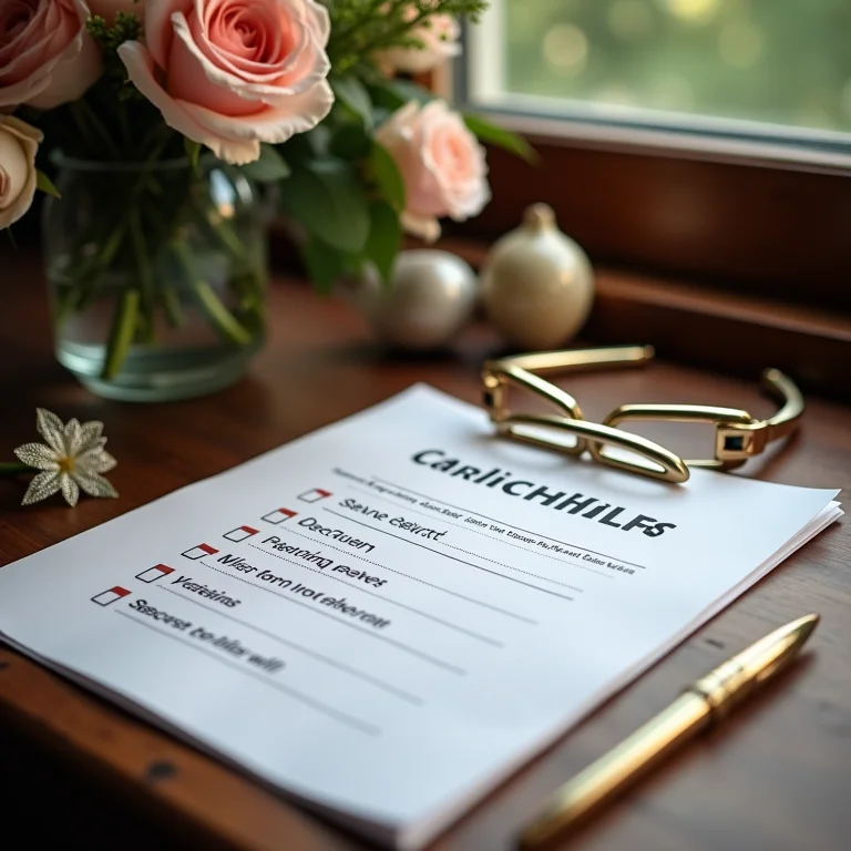 Checklist de segurança para um casamento de alto padrão.