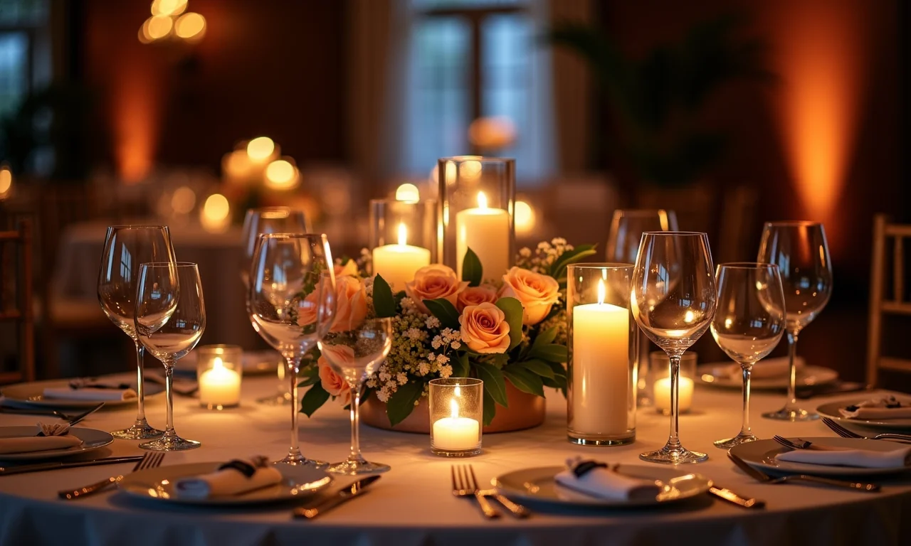 Checklist para iluminação de centros de mesa: não se esqueça de nada!