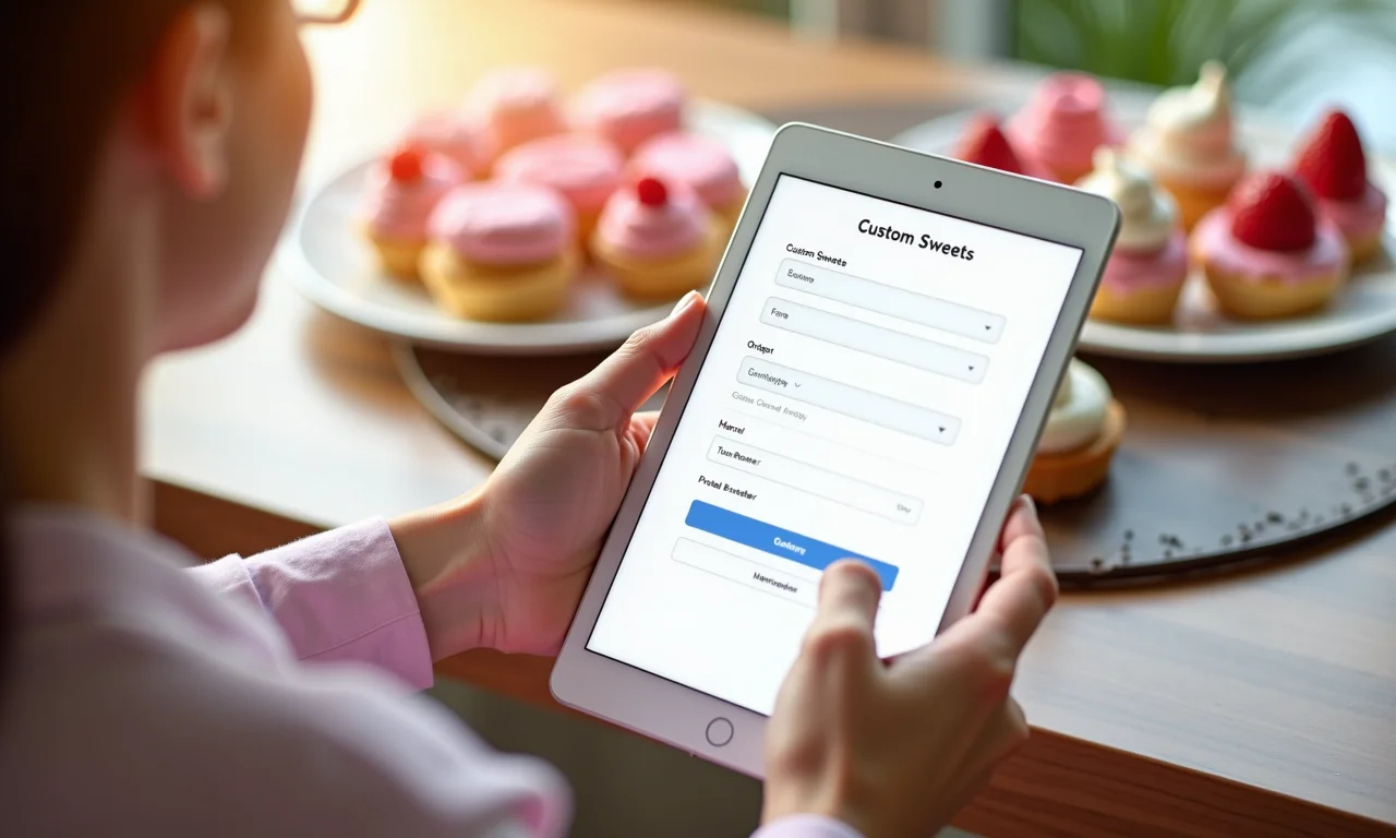 Como encomendar doces personalizados para casamento.