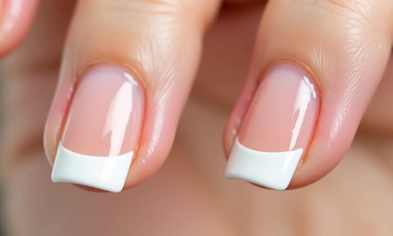 Comparação da espessura da faixa branca na francesinha.