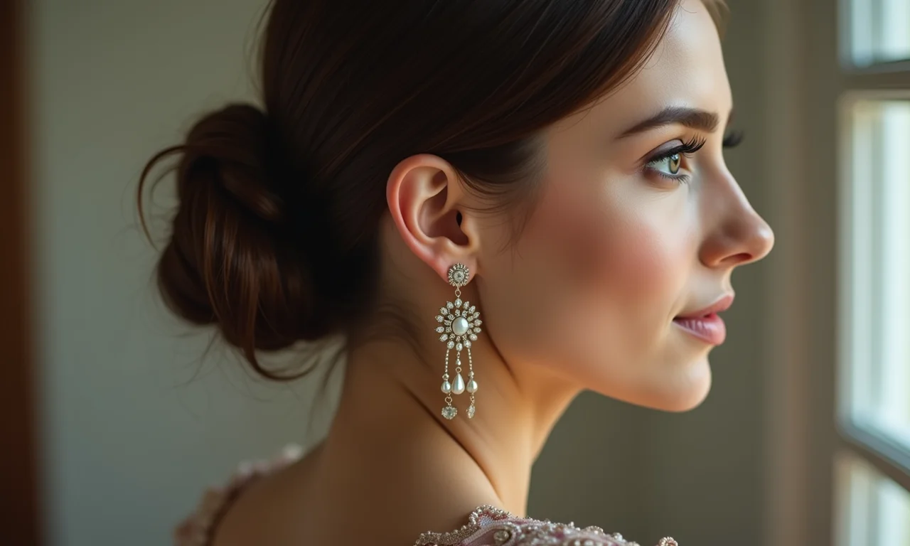 Coque clássico e elegante, penteado ideal para diversas ocasiões.