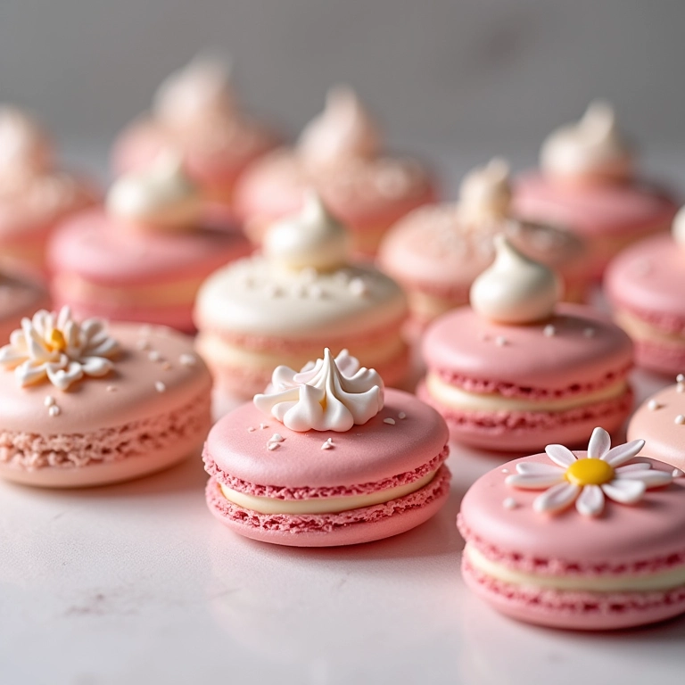 Doces artísticos populares para casamentos.