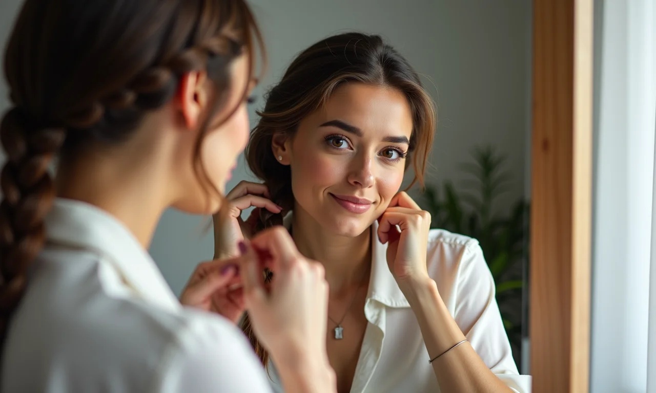 É difícil fazer uma trança sozinha?