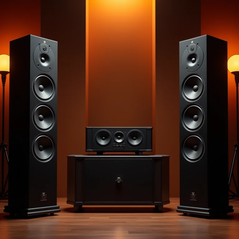 Equipamento de som profissional em casamento de luxo.