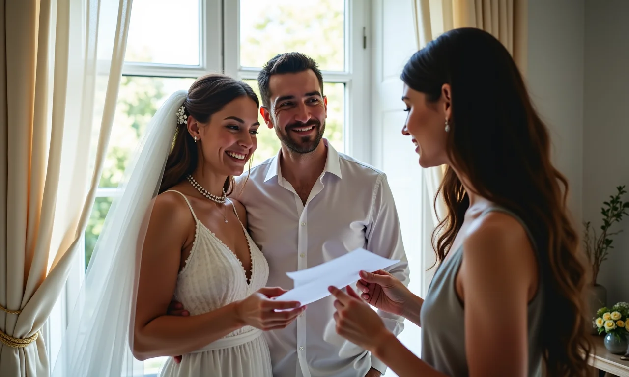 Especialista em decoração de casamentos dando dicas sobre uso de voal.