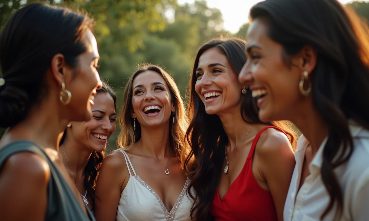 Grupo de amigos contribuindo para vaquinha online para casamento.