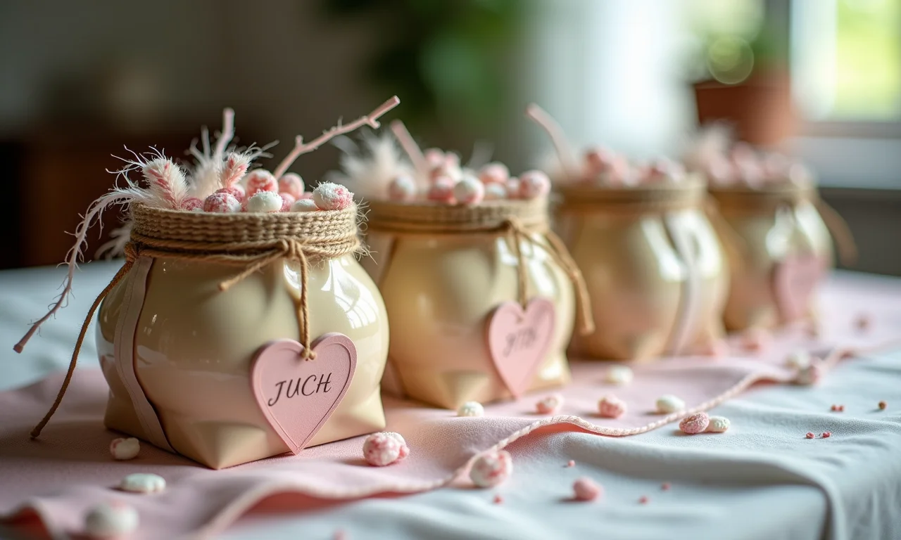 Lembrancinhas de casamento criativas e baratas feitas à mão com artesanato brasileiro.