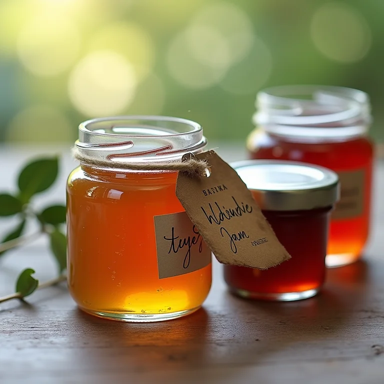 Lembrancinhas de casamento personalizadas com geleia caseira