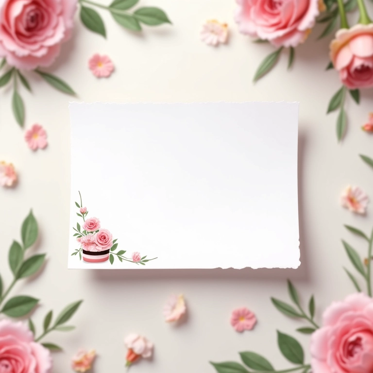 Lembrete com detalhes do bolo de casamento.