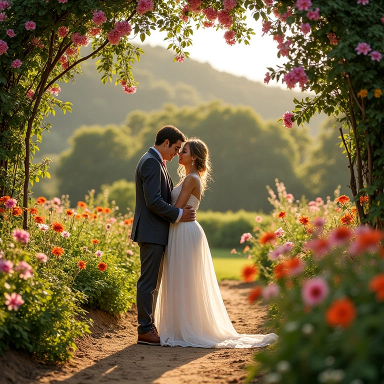 Local ao ar livre com muita luz natural para casamento de primavera