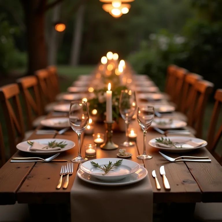 Mesa de casamento rústica com charme campestre