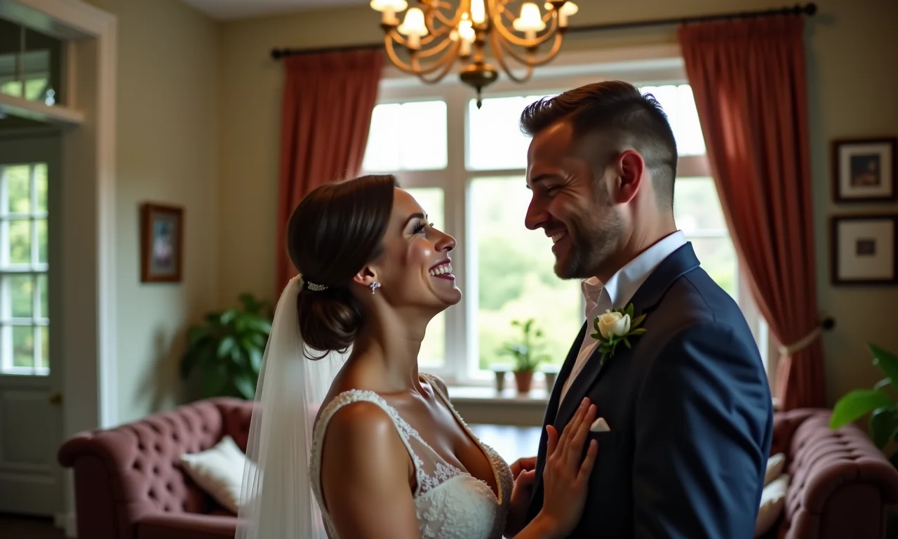 Mini wedding em casa com atmosfera acolhedora e toques pessoais.