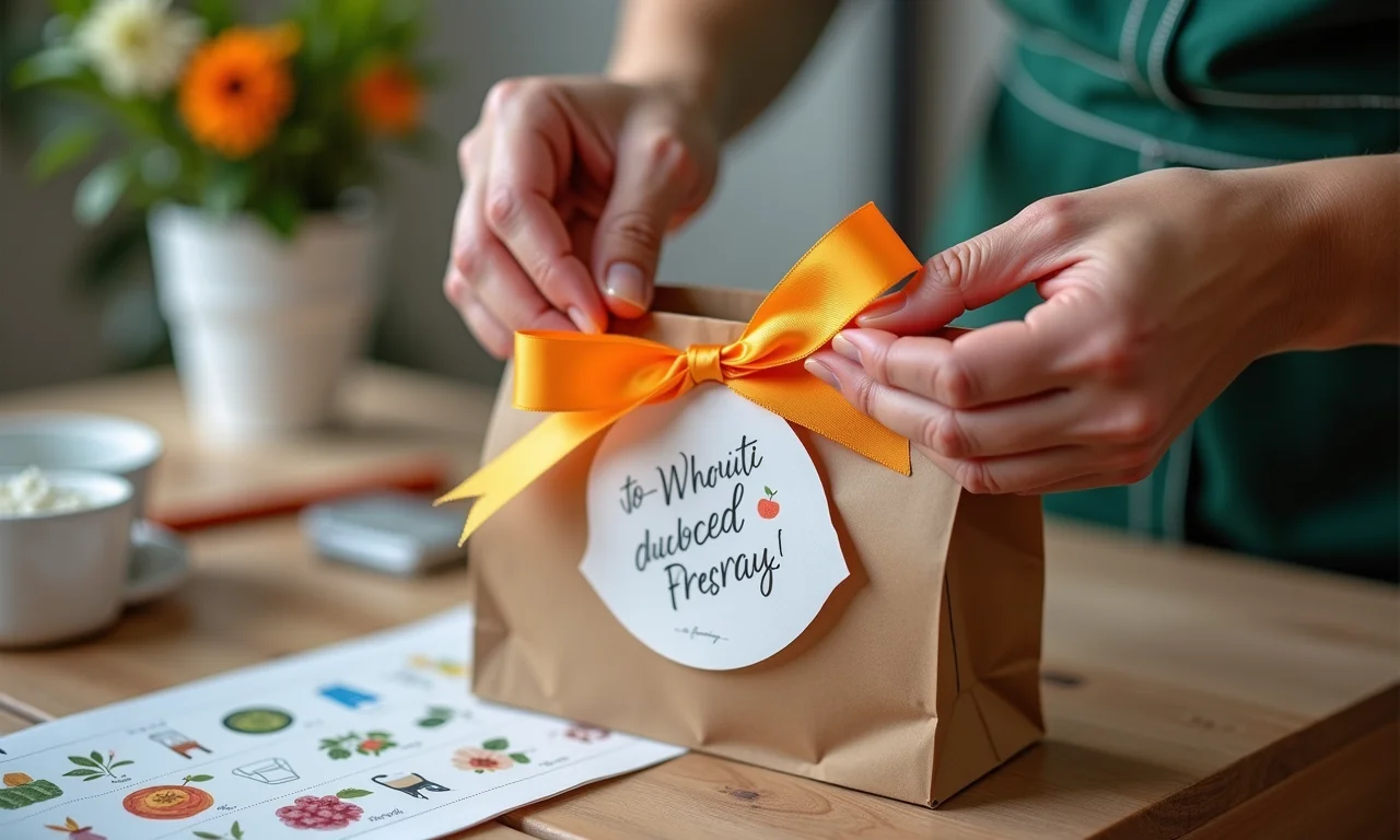 Personalizando um kit ressaca com adesivos e fitas coloridas.