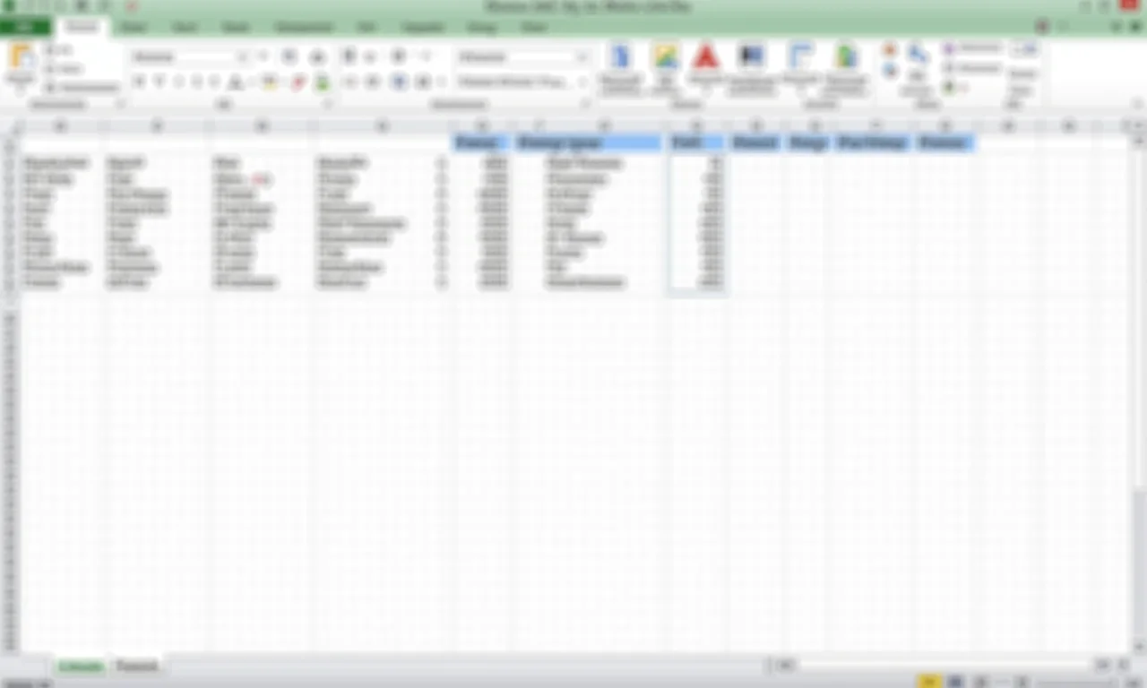 Planilha resumo para casamento à distância.