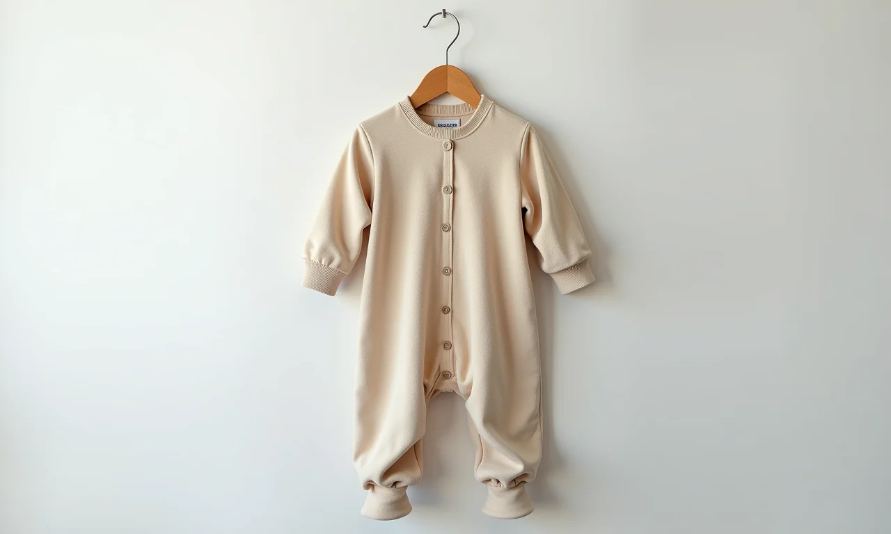 Roupa de pajem confortável em cabide.