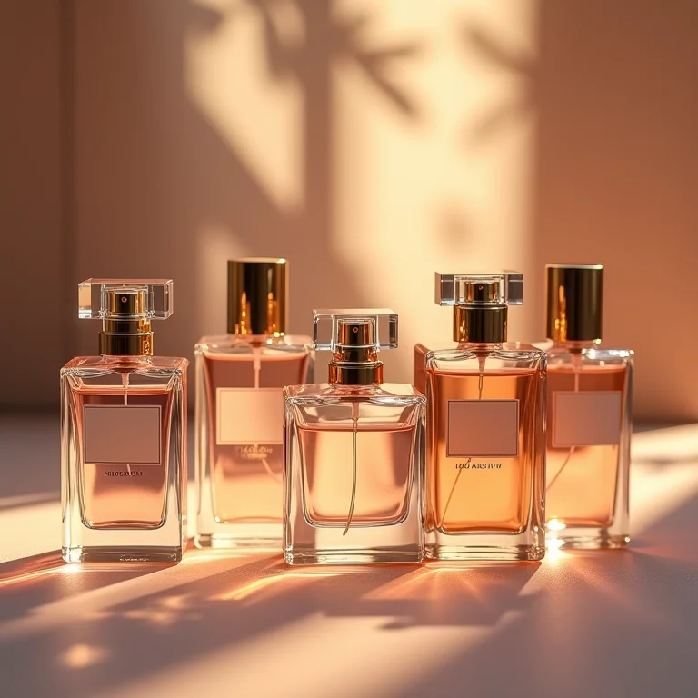 Seleção de perfumes de marcas nacionais e importadas.