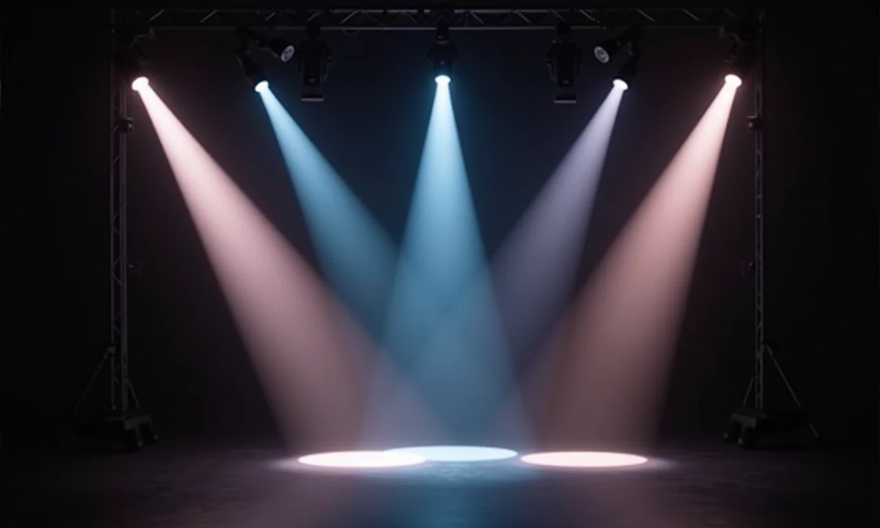 Tipos de foco de luz para centros de mesa: opções e efeitos.